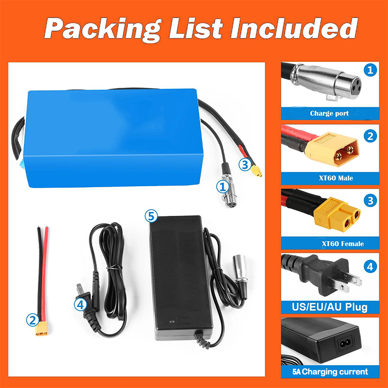 48V 52V Electric Bicycle chamr - Electric Bicycle Battery 72V 30Ah recension och pris