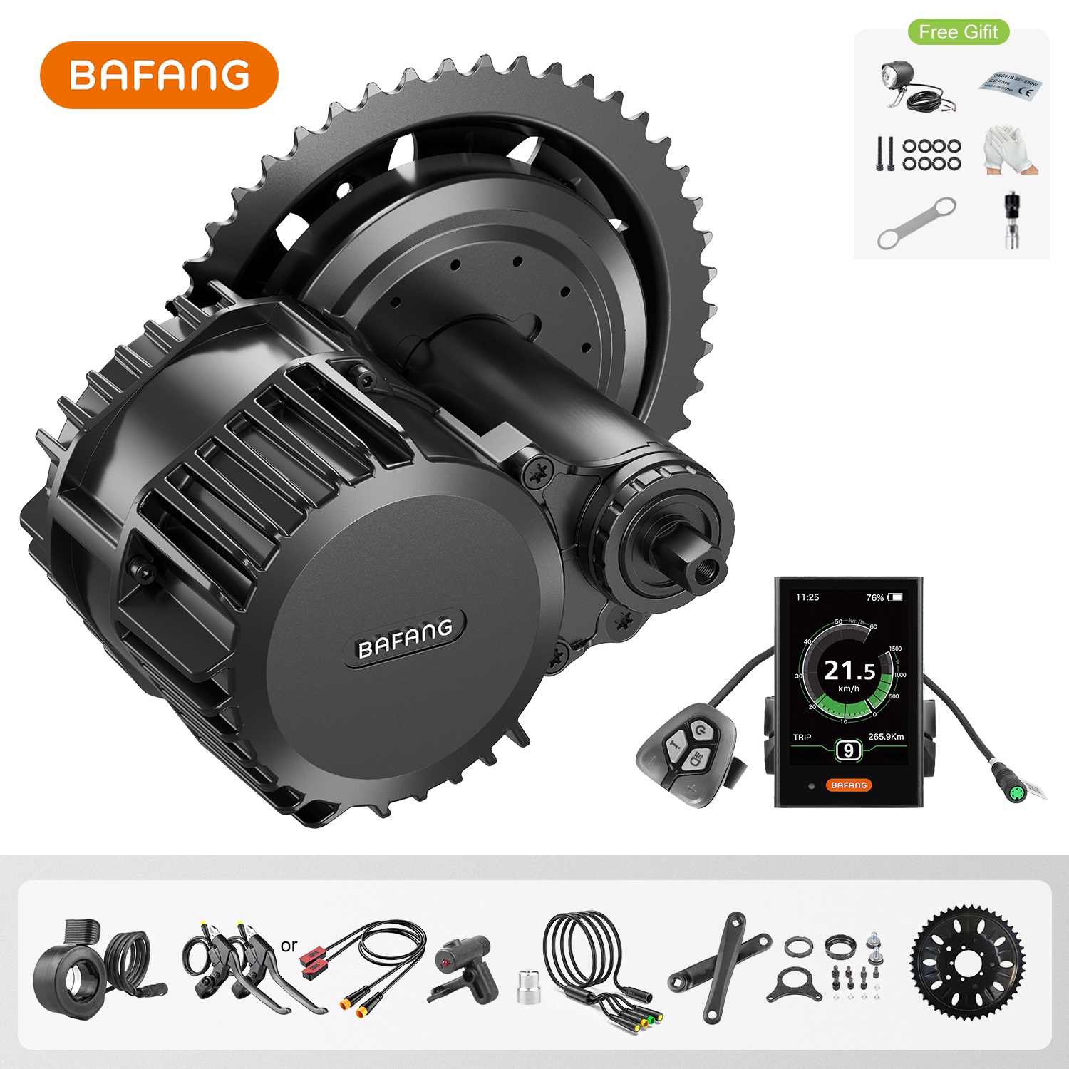 Bafang G320 48V 52V 1000W BBSH - Bafang Bbshd 1000W Conversion Kit recension och pris