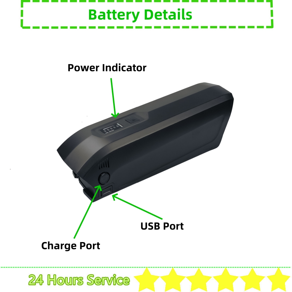 36V Ebike Battery Hailong 2 Si - Ebike Battery 48V 20Ah Hailong recension och pris