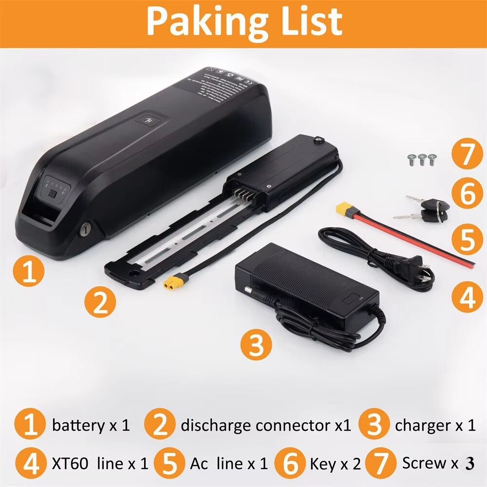 New Hailong EBike Battery 36V  - Ebike Battery 48V 20Ah Hailong recension och pris
