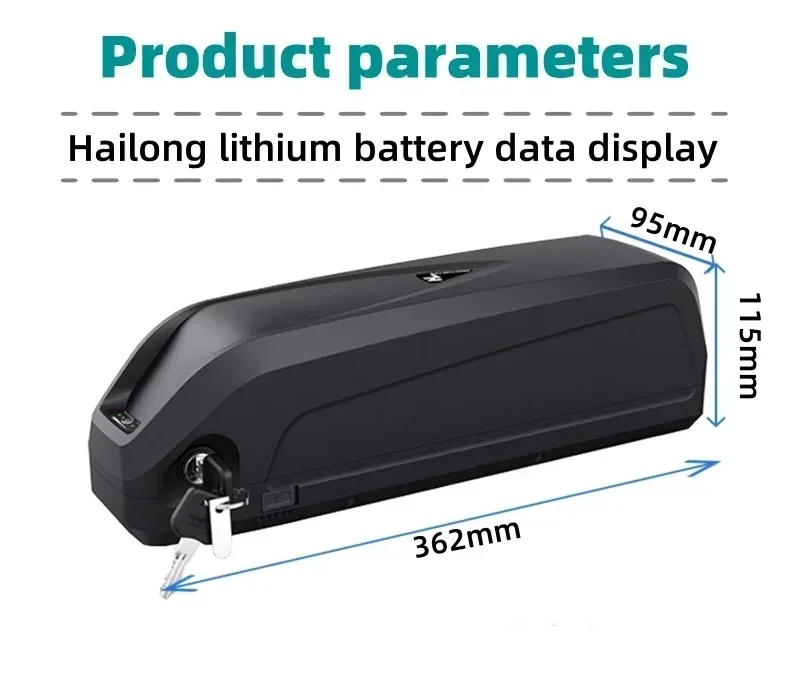 Versatile Hailong Battery, Mul - Ebike Battery 48V 20Ah Hailong recension och pris