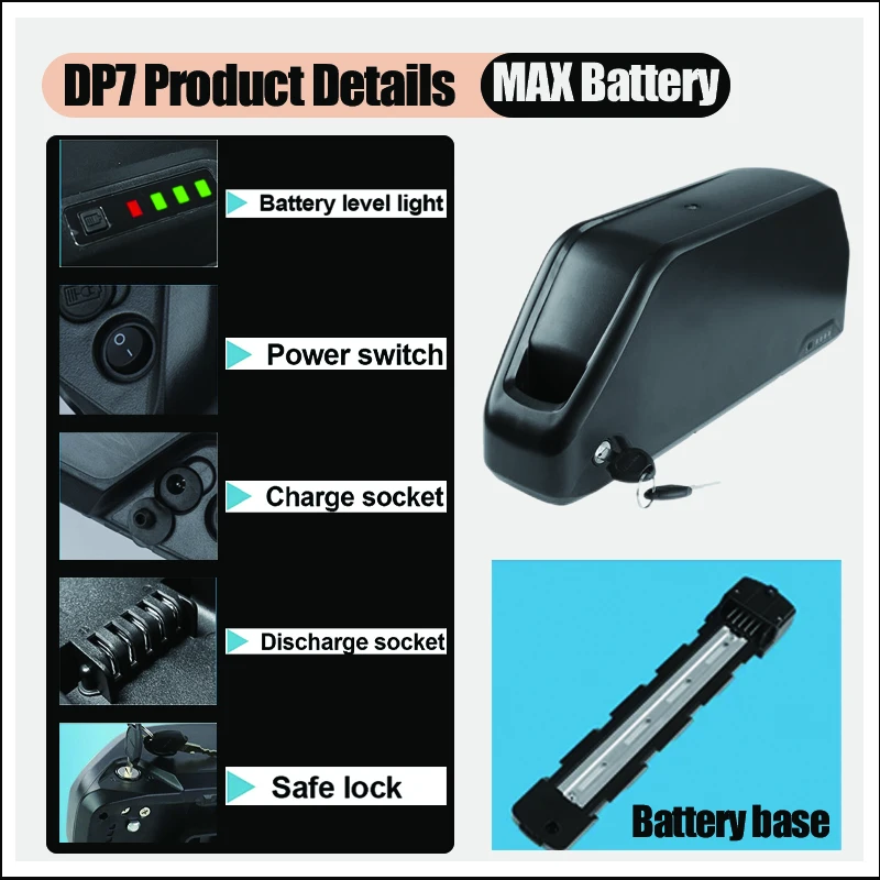 Polly Electric bicycle bike ba - Electric Bicycle Battery 72V 30Ah recension och pris