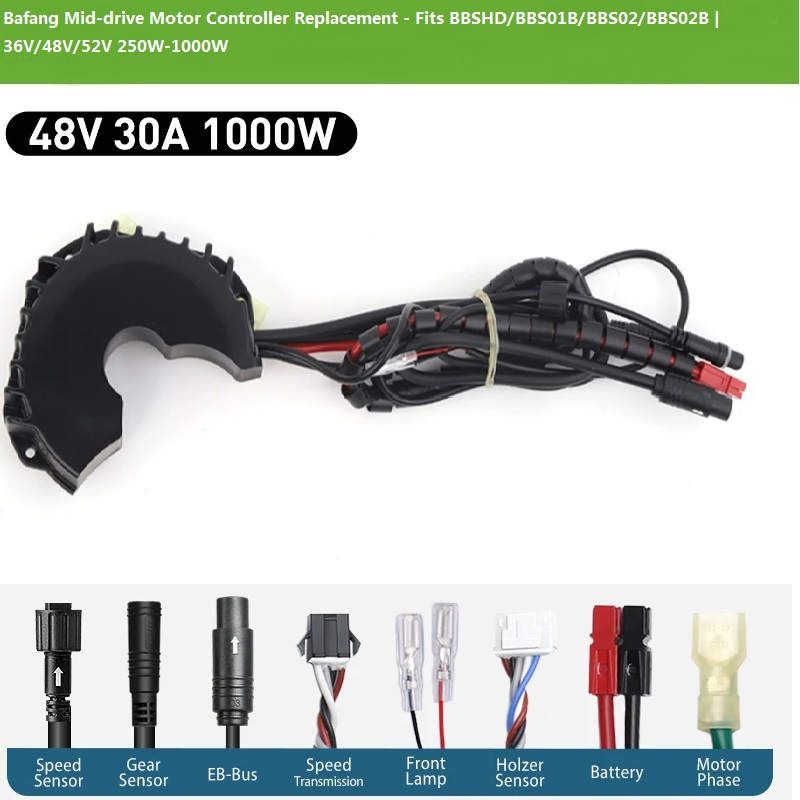 Bafang Mid-drive Motor Control - Mid Drive Motor Kit 52V 1000W recension och pris