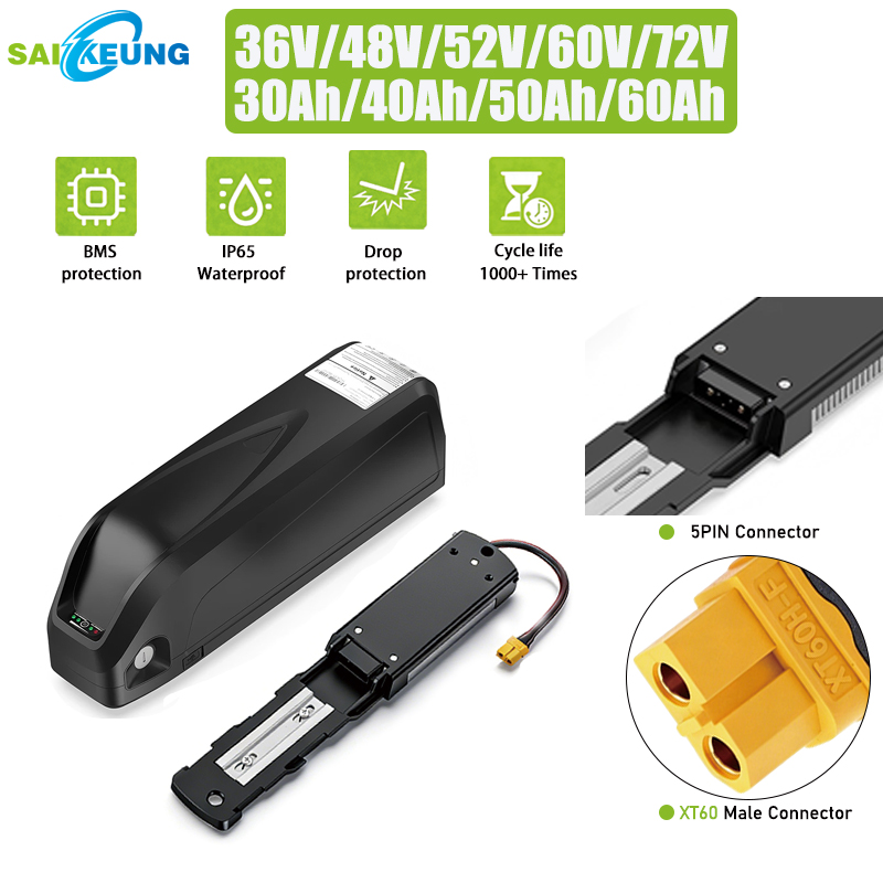 Cham 36 48v 52 60 72v 50ah Hai - Ebike Battery 48V 20Ah Hailong recension och pris